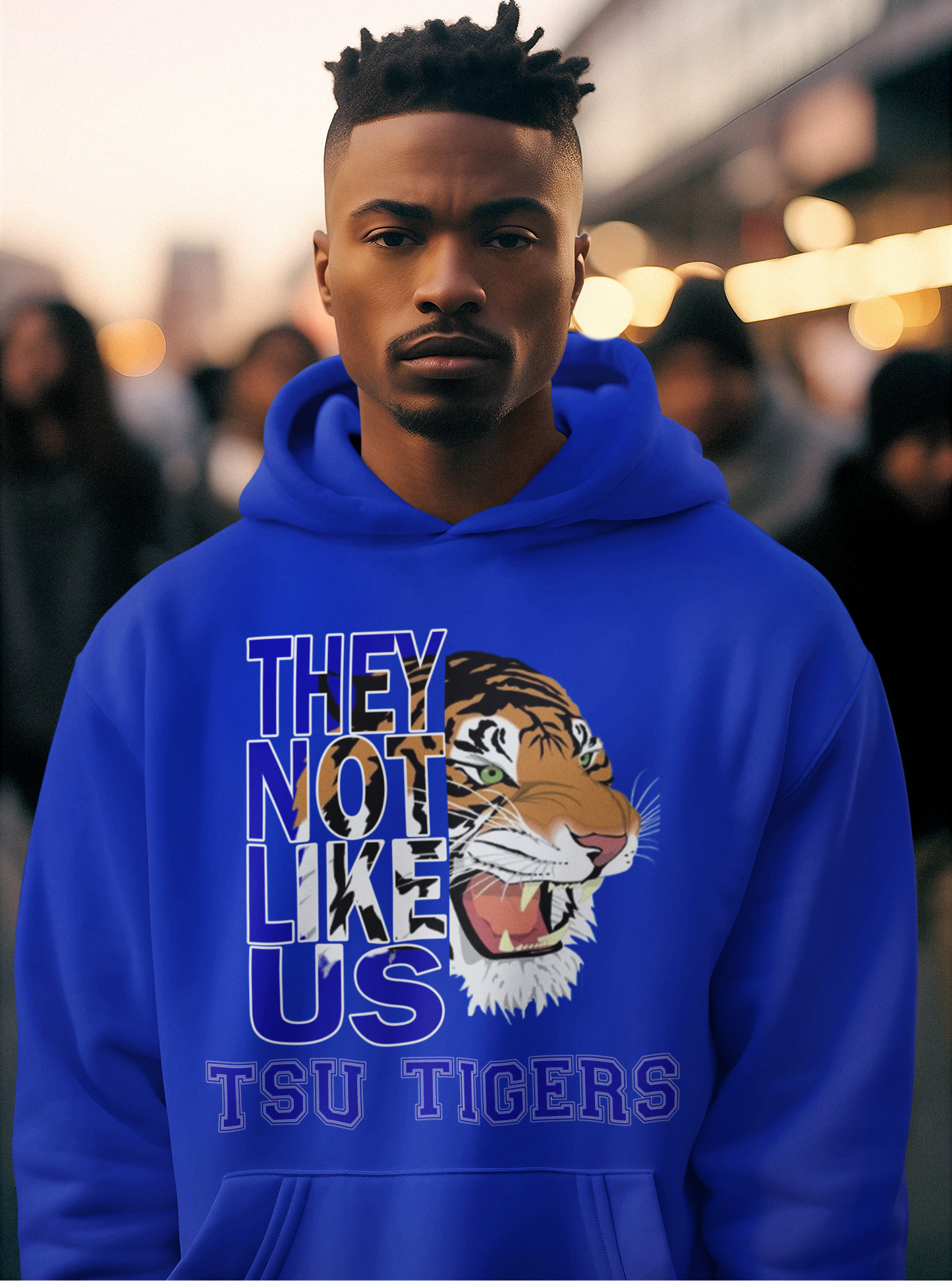 TSU Hoodie, Tennessee State University, They Not Like Us, TSU Tigers, HBCU, College Football