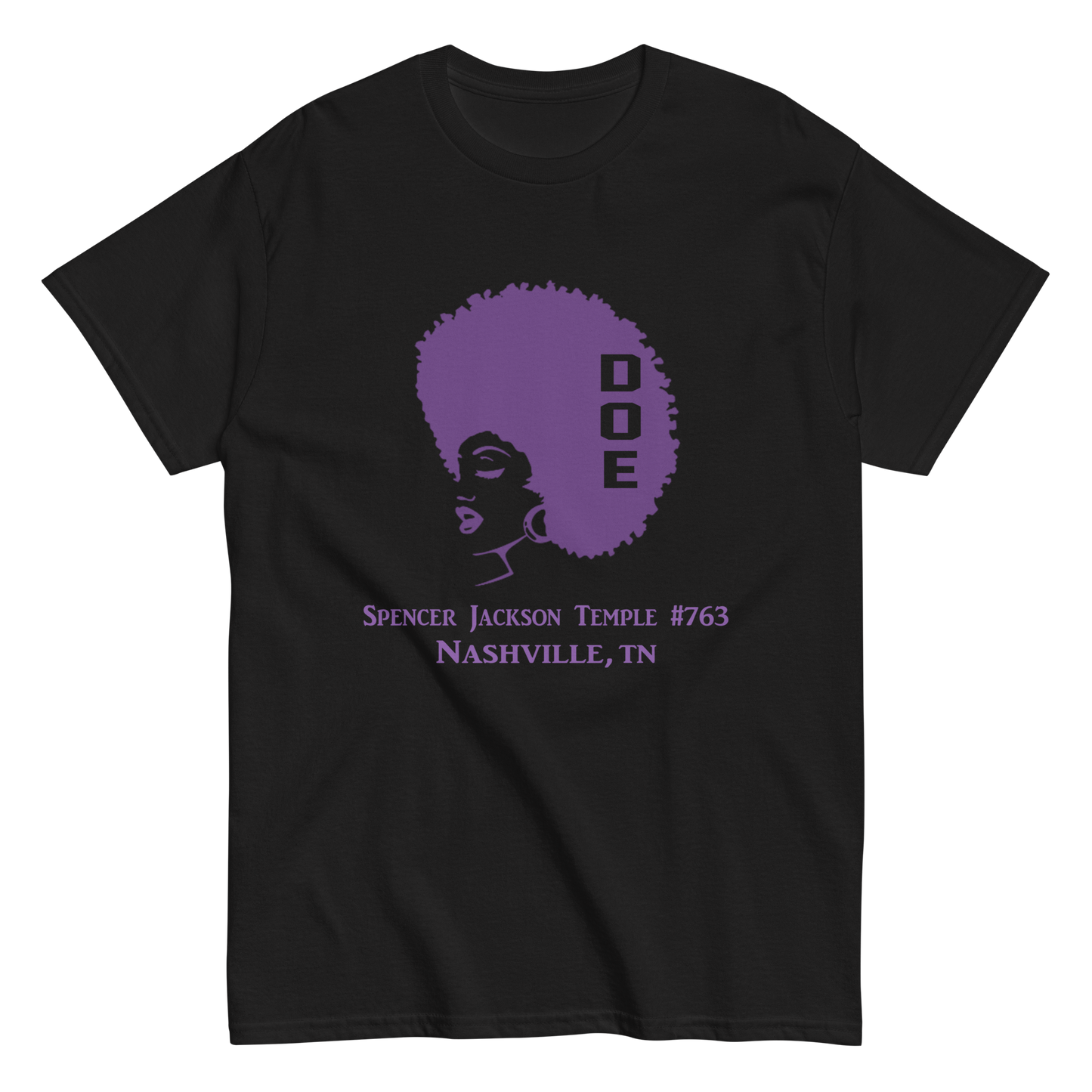 DOE Afro Unisex T-Shirt, Elks, IBPOEW