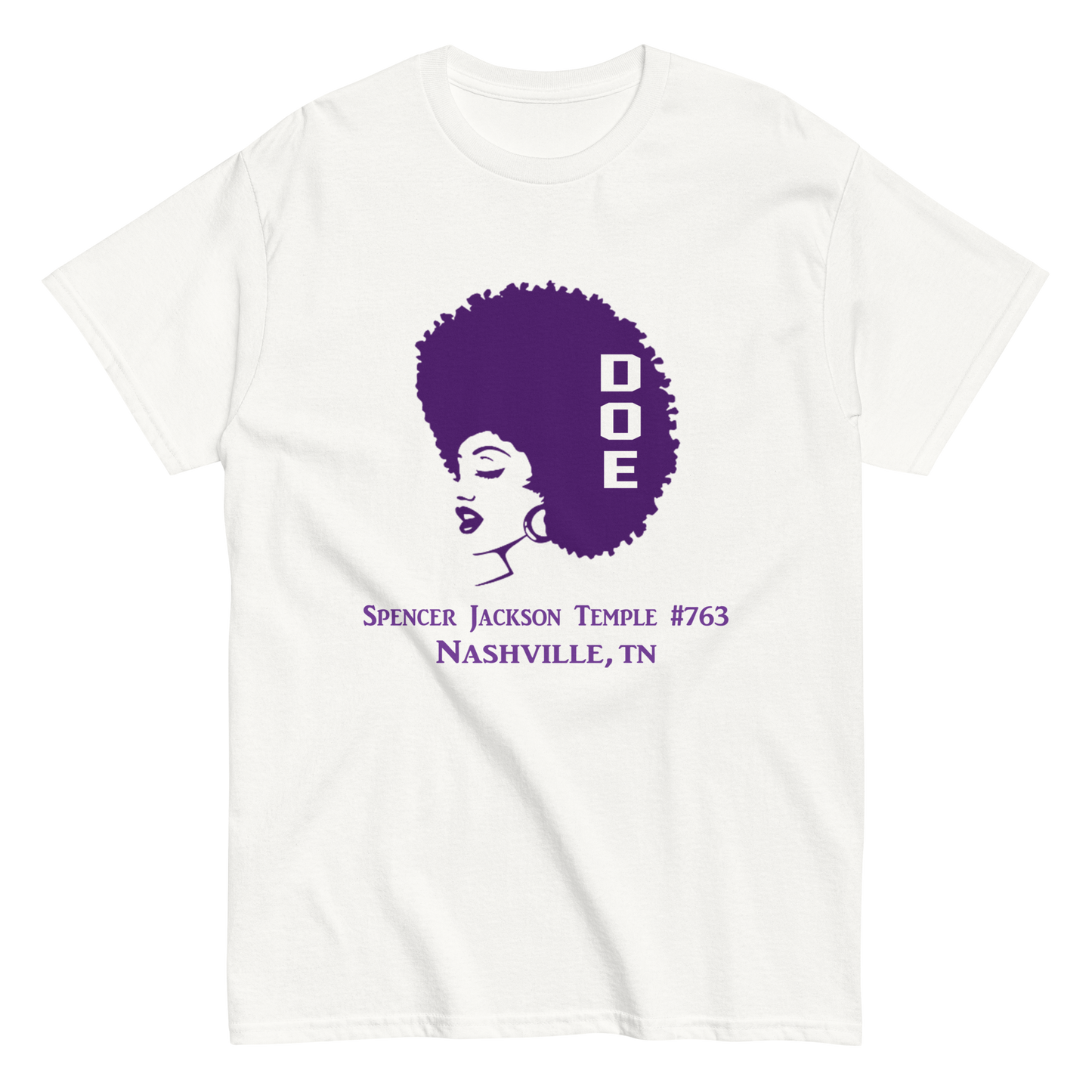 DOE Afro Unisex T-Shirt, Elks, IBPOEW