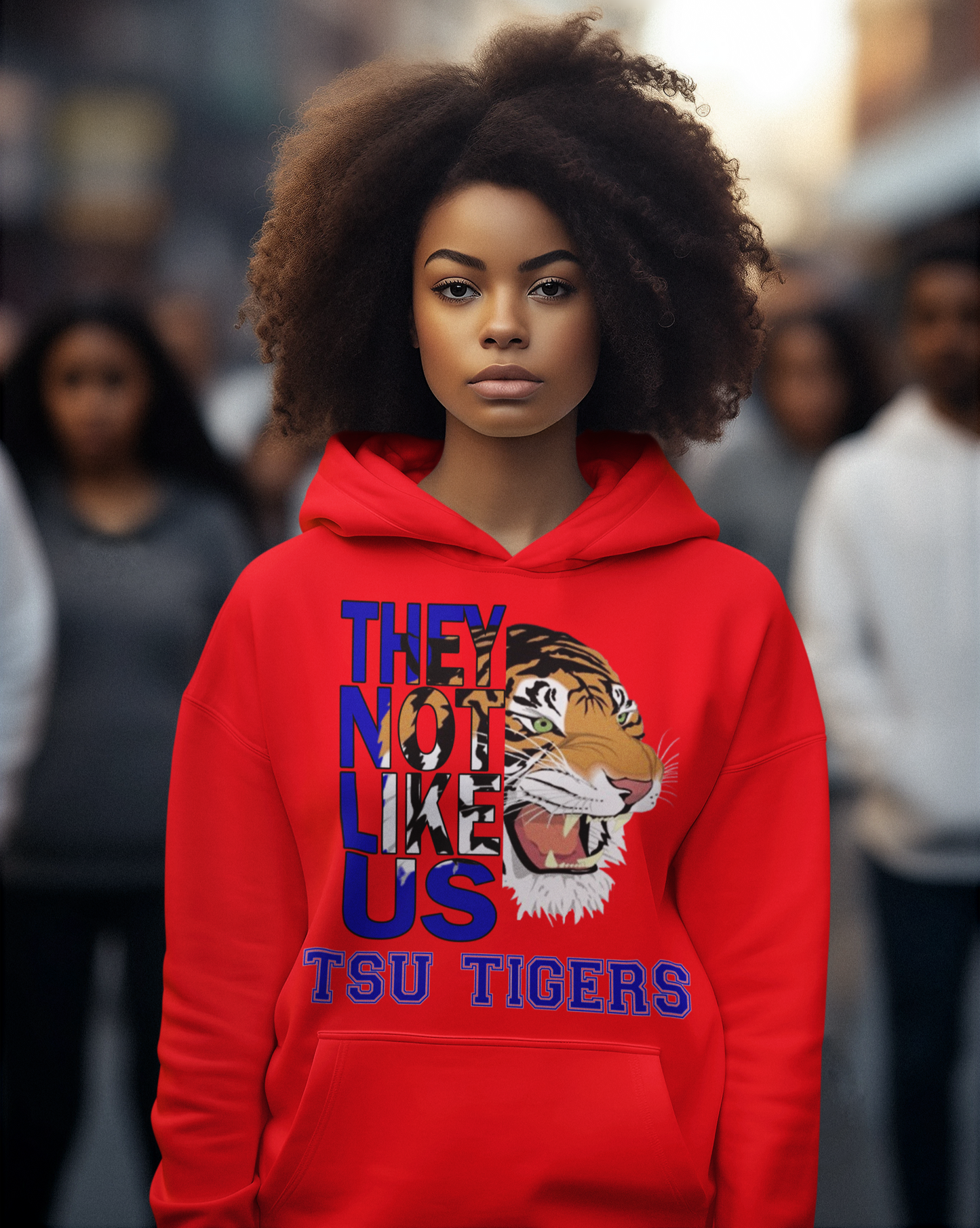 TSU Hoodie, Tennessee State University, They Not Like Us, TSU Tigers, HBCU, College Football