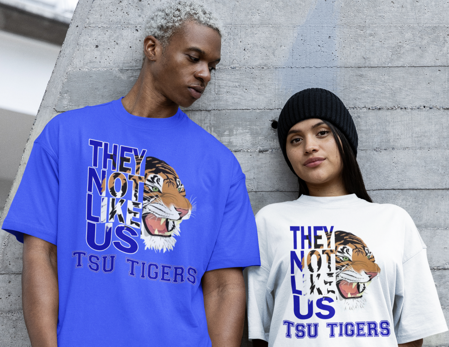 Tennessee State University They Not Like Us T-Shirt, College Football TSU Tigers, HBCU