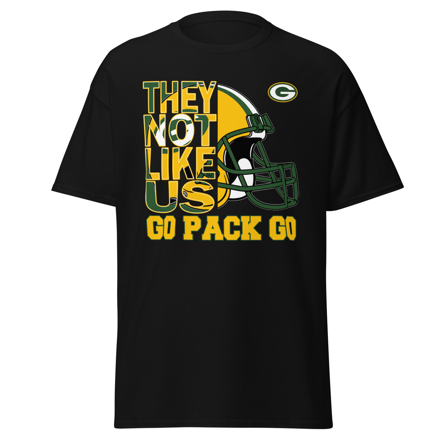 Packers, They Not Like Us T-Shirt, Green Bay, Football Shirt