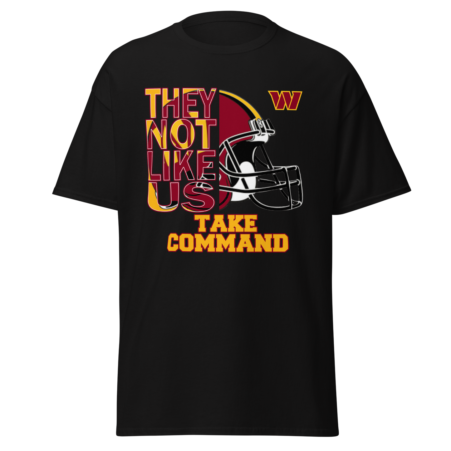 Commanders, They Not Like Us T-Shirt, Washington, Football Shirt