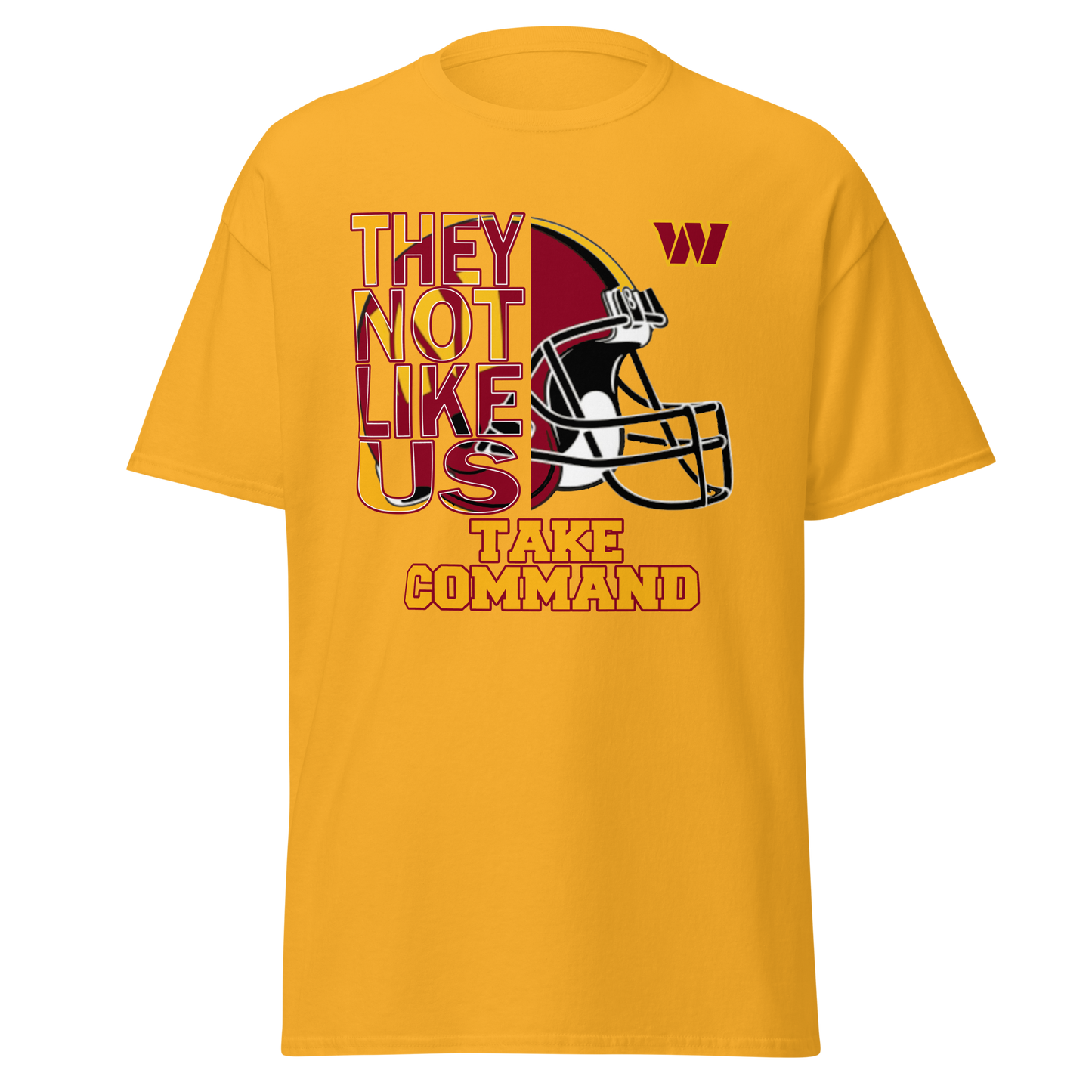 Commanders, They Not Like Us T-Shirt, Washington, Football Shirt
