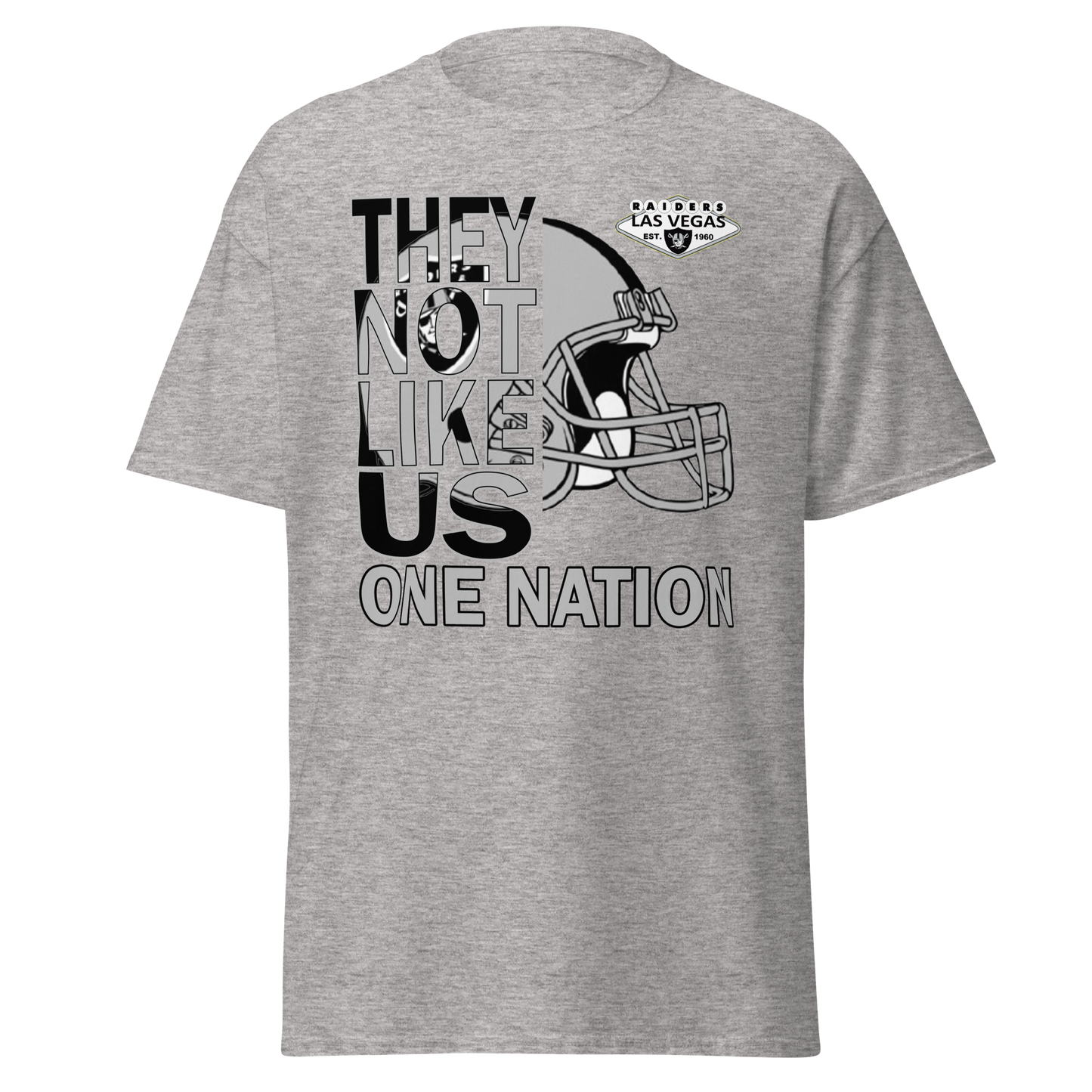Raiders, They Not Like Us T-Shirt, Los Angeles, Football Shirt
