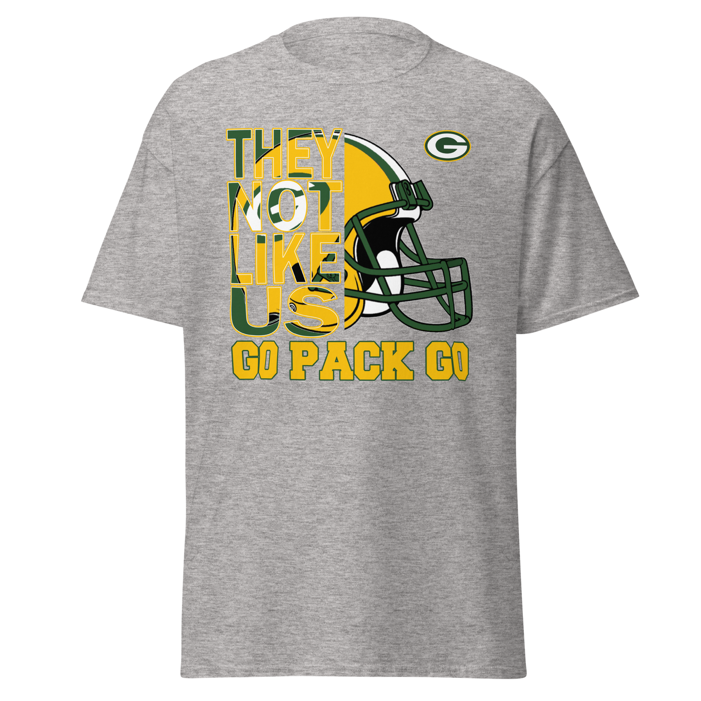 Packers, They Not Like Us T-Shirt, Green Bay, Football Shirt