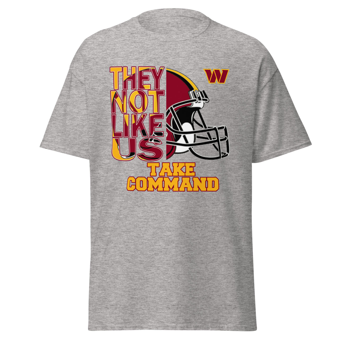 Commanders, They Not Like Us T-Shirt, Washington, Football Shirt