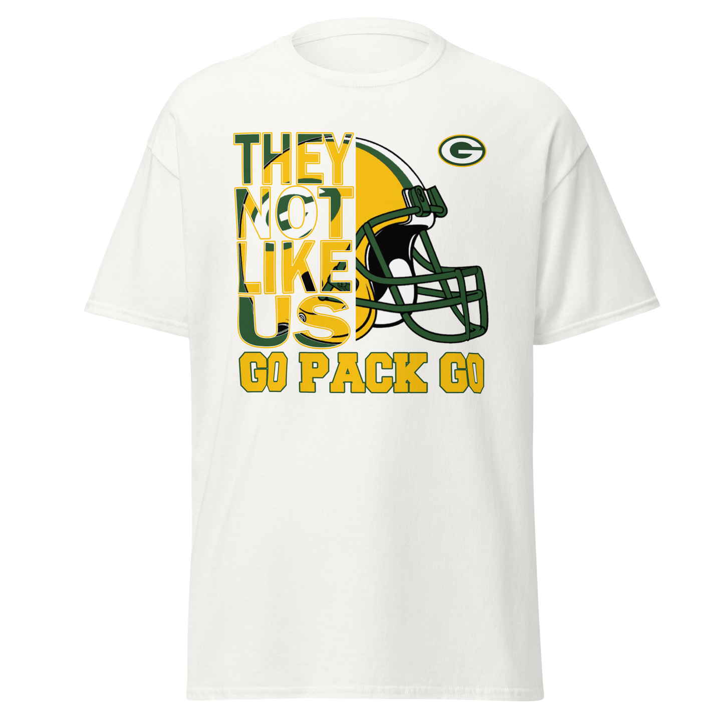 Packers, They Not Like Us T-Shirt, Green Bay, Football Shirt