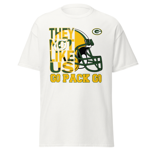 Packers, They Not Like Us T-Shirt, Green Bay, Football Shirt