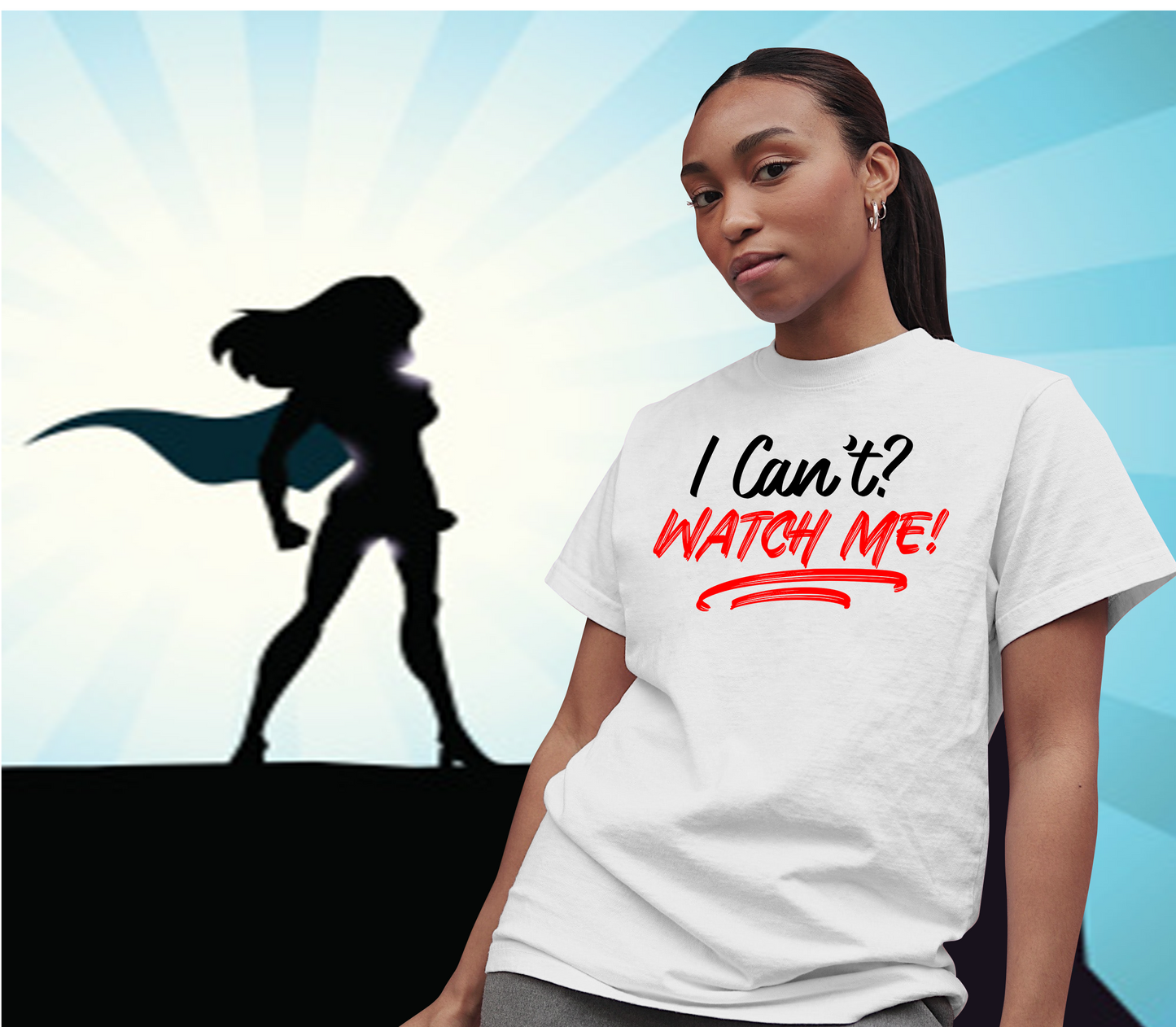 I Can't Watch Me Sarcasm T-Shirt
