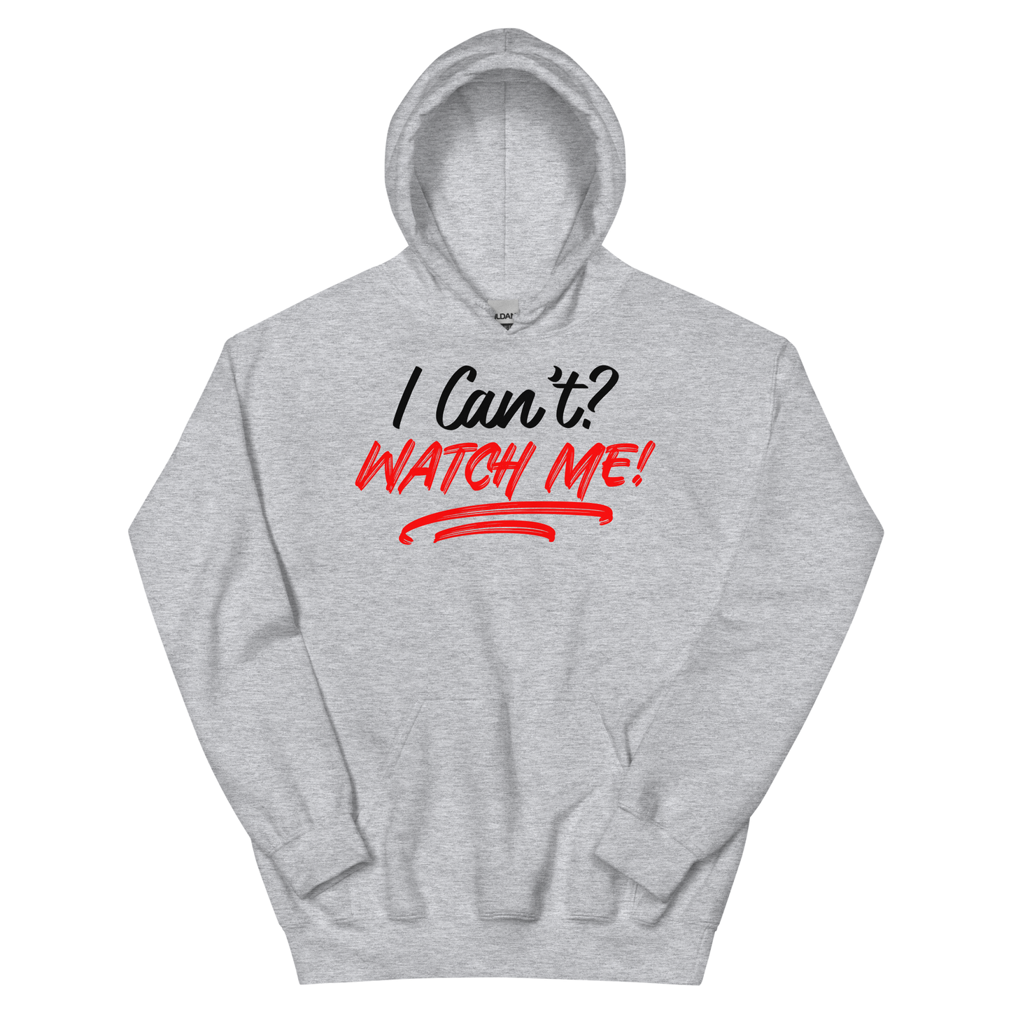 I Can't Watch Me Hoodie