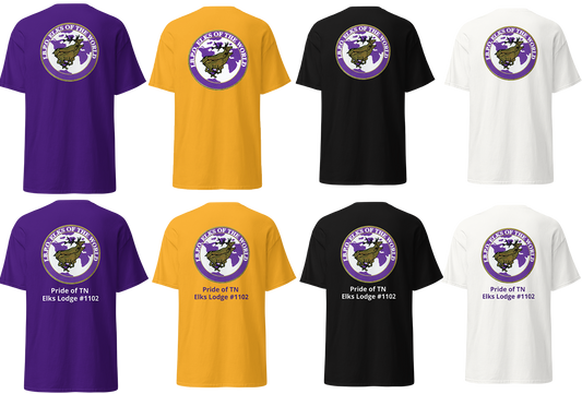 ADD-ON - Add Elks IBPOEW Logo - Back (Shirt not included)