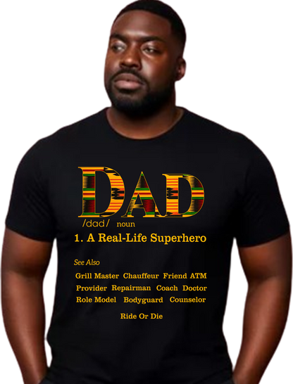 Superhero Dad, Fathers Day Shirt