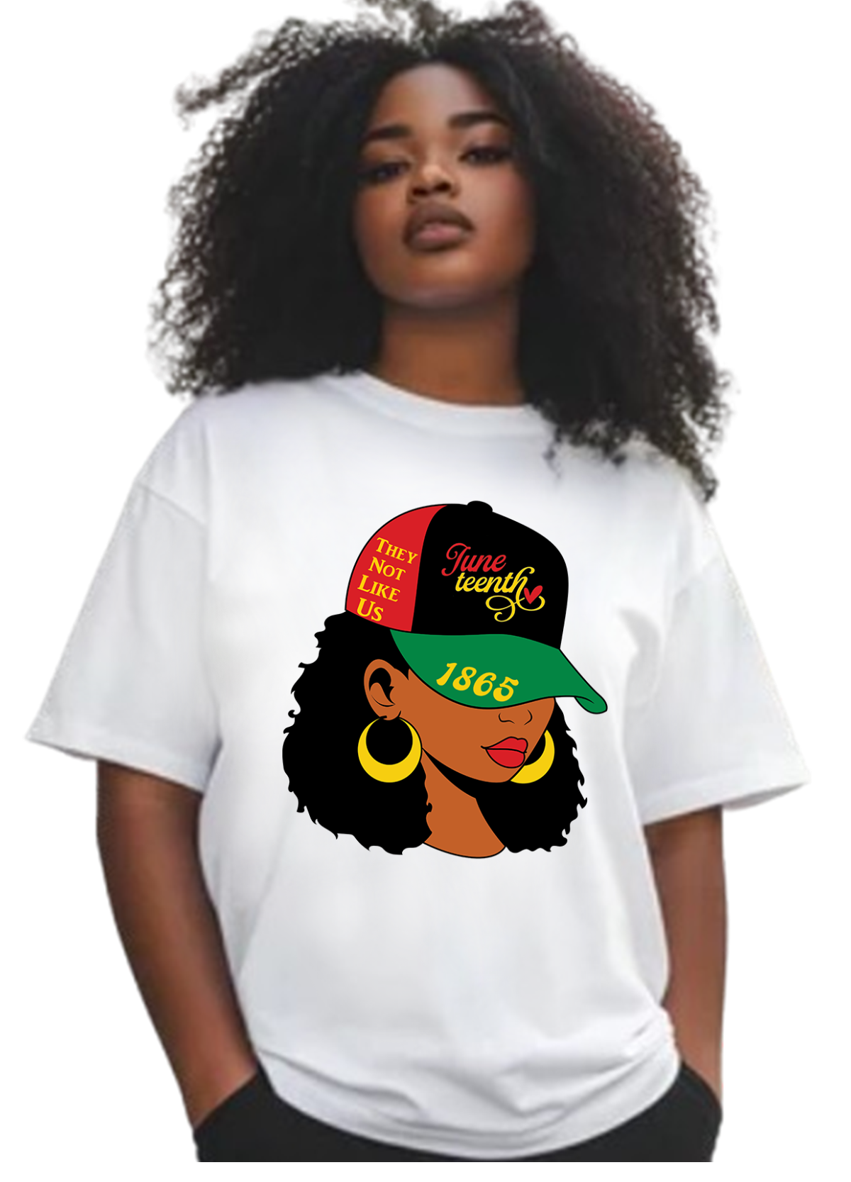 Juneteenth Shirt, Hat Girl, June 19th 1865, Emancipation Day, Black History Month,