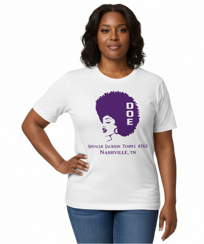 DOE Afro Unisex T-Shirt, Elks, IBPOEW