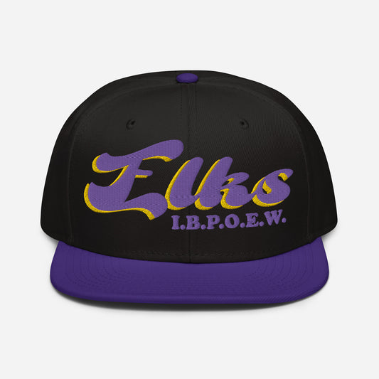 Elks Embroidered Cap, IBPOEW, Adjustable Hat, Elkdom, African American Fraternity