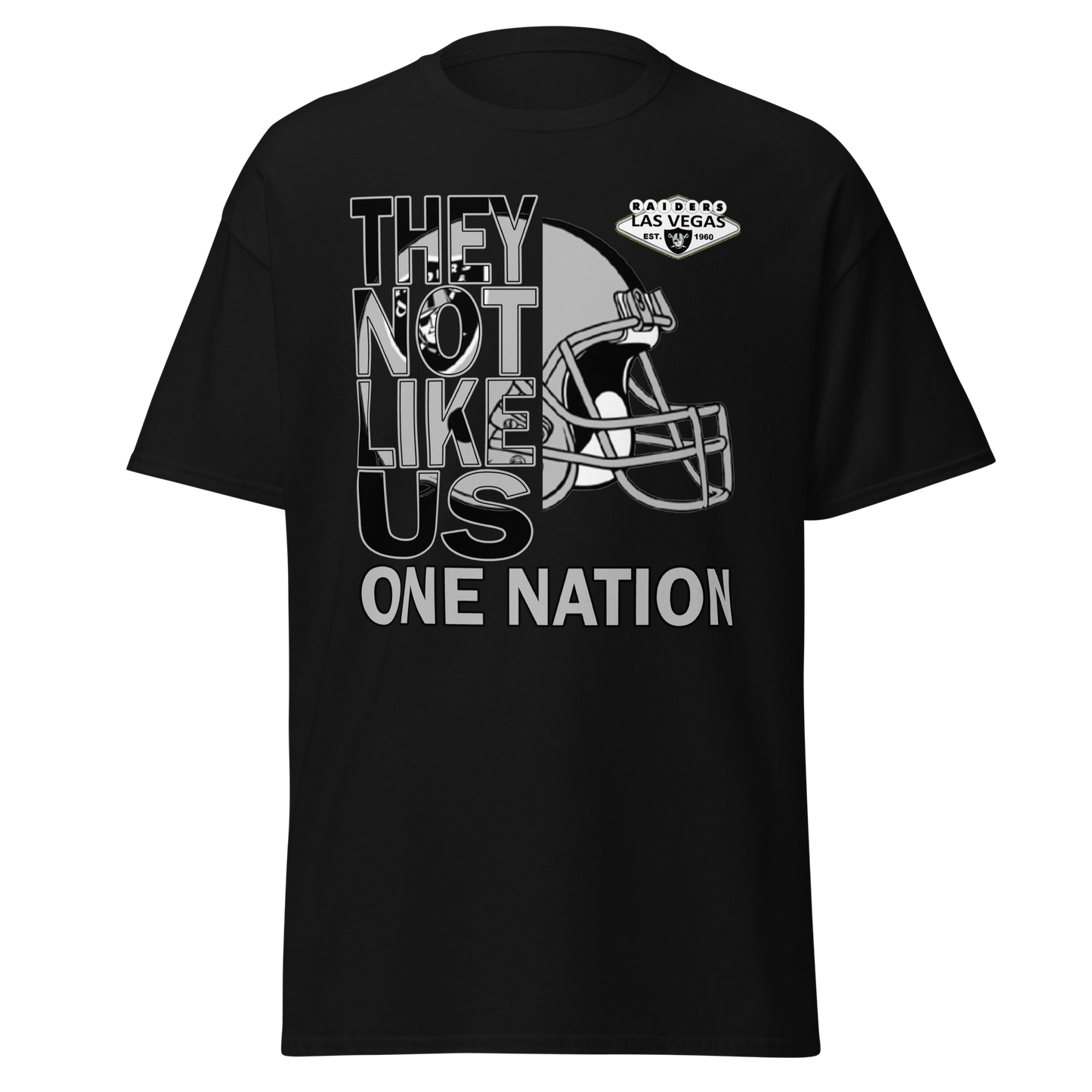 Raiders, They Not Like Us T-Shirt, Los Angeles, Football Shirt