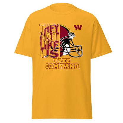Commanders, They Not Like Us T-Shirt, Washington, Football Shirt