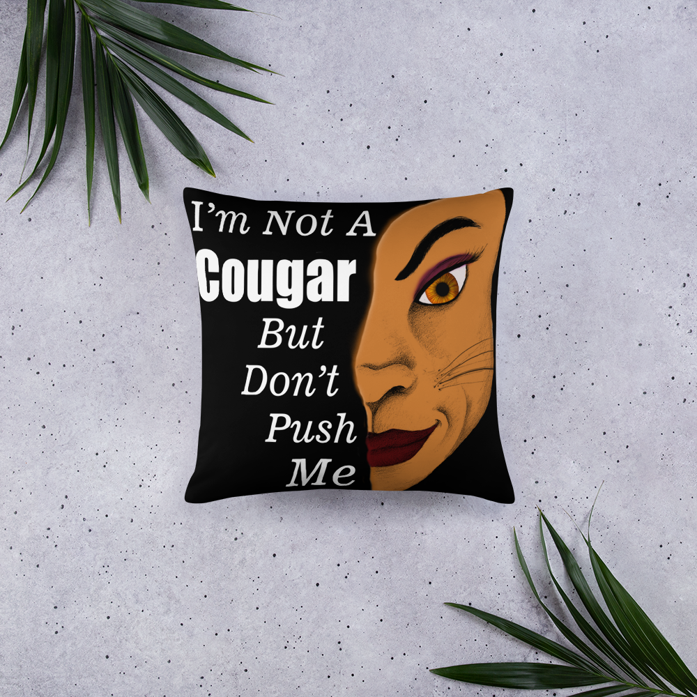 Cougar Throw Pillows