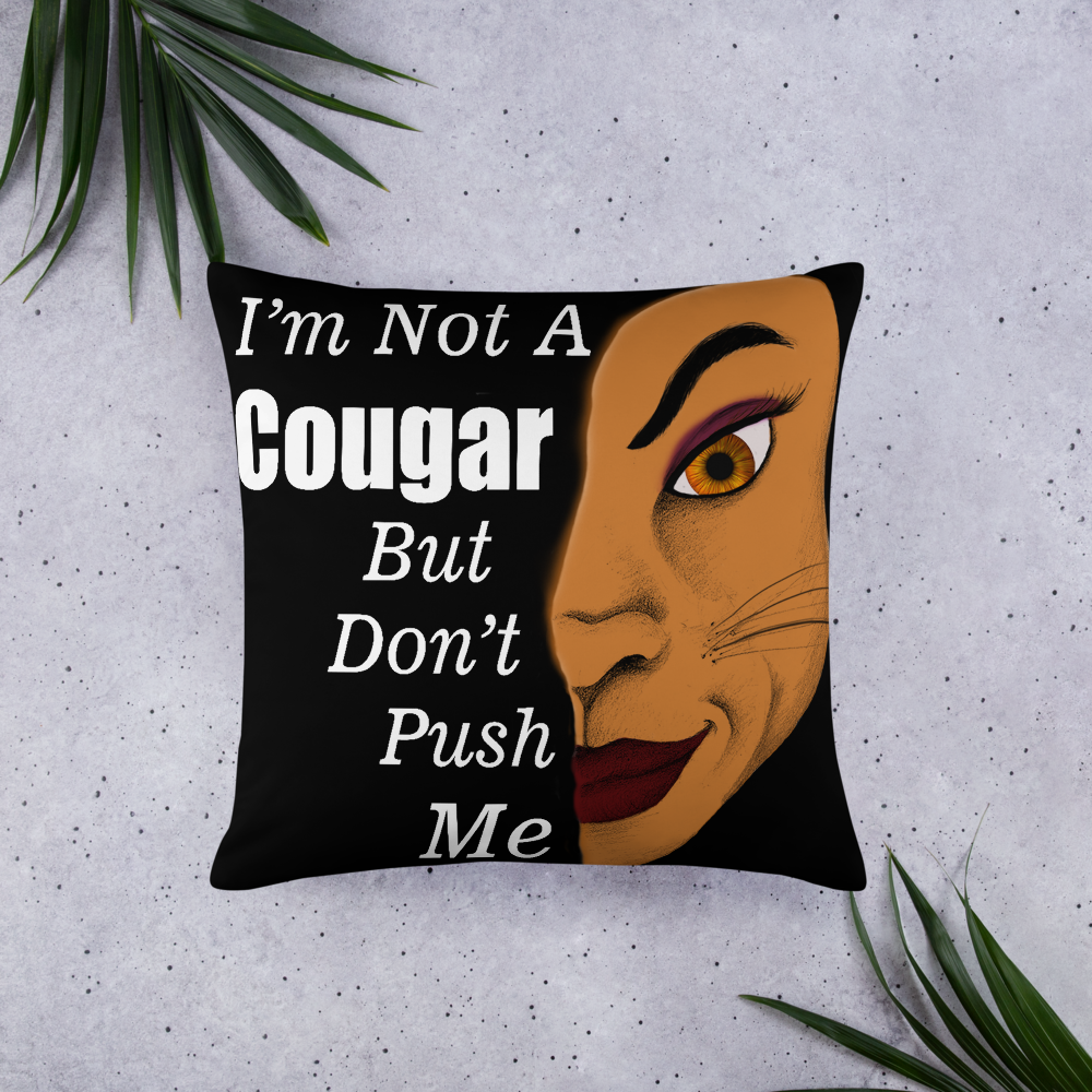 Cougar Throw Pillows