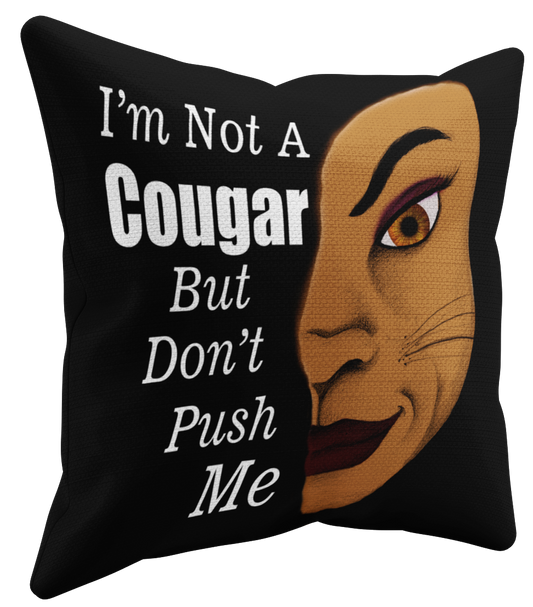 Cougar Throw Pillows